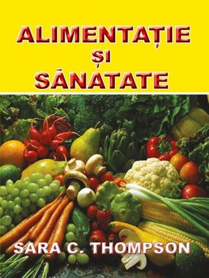 cover image of Alimentație și sănătate